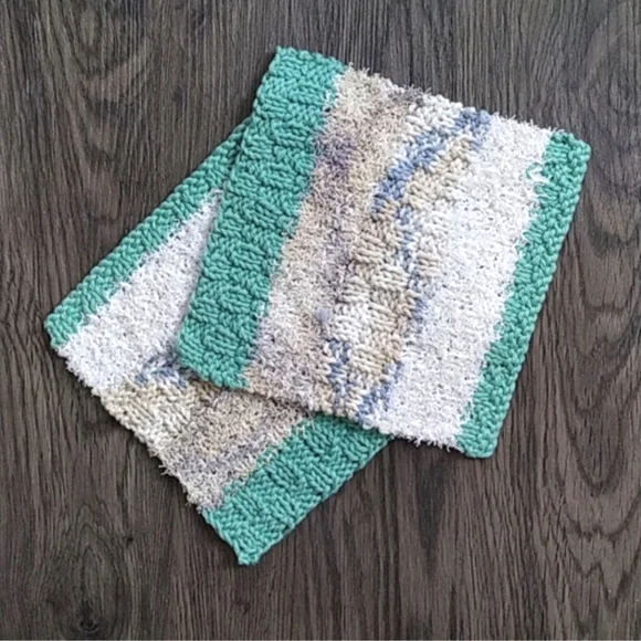 Hand Knit Cloth Set - Picture 2 of 6